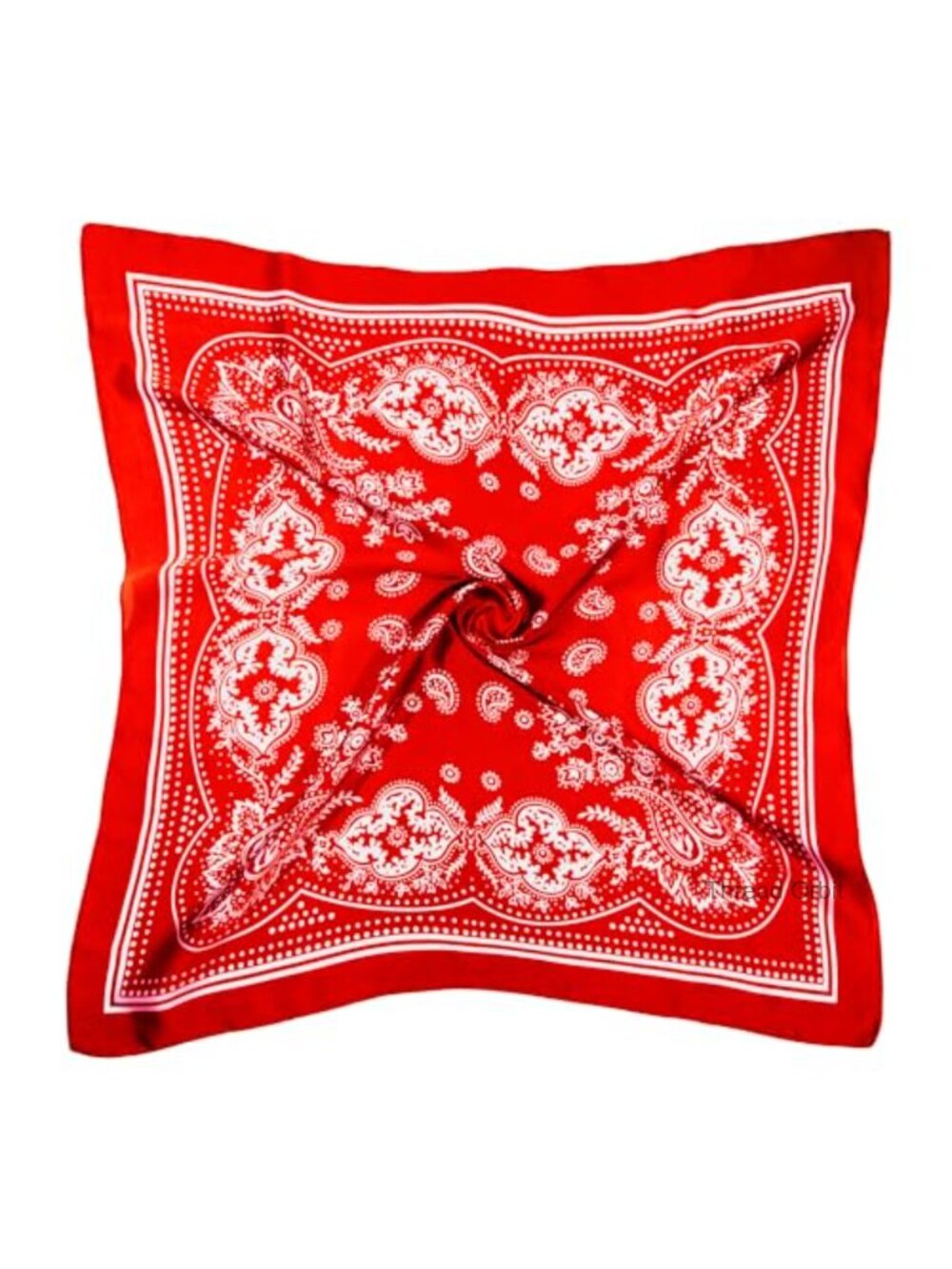 Satin Square Scarf Silk Bandana Hair Wrap 27.5in Head Scarf